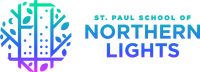 St. Paul School of Northern Lights Logo